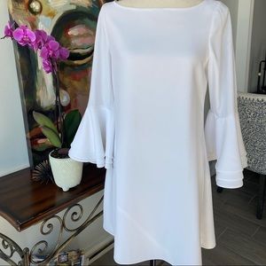 Bebé white dress , like new